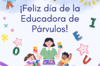 Tarjeta Feliz Día del Niño Infantil Colorido
